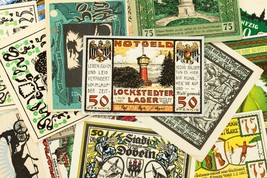 1920&#39;s Germany Notgeld (Emergency Money) 25pc - Bruchhausen, Schalkau, Wesel - £78.29 GBP