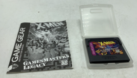 X-Men: GamesMaster&#39;s Legacy Game &amp; Manual  Game Gear Made in USA - £20.75 GBP