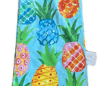 New Nicole Miller Pineapple Print GREEN,BLUE,PINK  COTTON BEACH TOWEL 36... - $34.97
