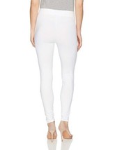 HUE Womens Lace Knee Leggings size X-Small Color White - £31.64 GBP