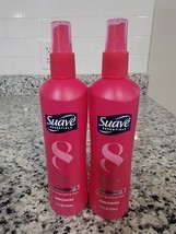 2 Pack Suave Max Hold Hair Spray Long Lasting Hold 8 Pump Non Aerosol Unscented - £18.50 GBP