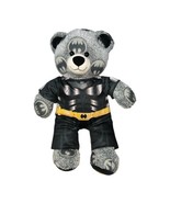 Build A Bear Batman Teddy Bear Stuffed Animal Plush Gray Retired 2016 DC... - £15.67 GBP