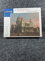 Canaletto Puzzle St Pauls Cathedral London 1000 Pieces Pomegranate Artpiece - $13.09