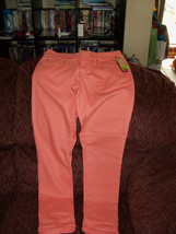 Merona Pink Ankle Skinny Jeans Size 2 Women&#39;s NEW LAST ONE HTF - £17.30 GBP