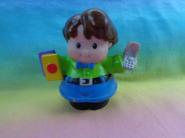 2006 Fisher Price Little People Man Father Dad with Cell Phone - as is - $2.51