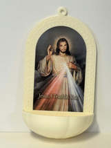 Divine Mercy  5.25&quot; Holy Water Font, New #AB-338-R2 - $66.03 MXN