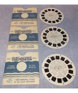 Vintage 1964 Sawyer&#39;s View Master Reel Set Winnie the Pooh 3621 22 23 - $183.70 MXN