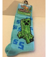NEW Minecraft Unisex Crew Socks Shoe Size 6-12 - $183.63 MXN