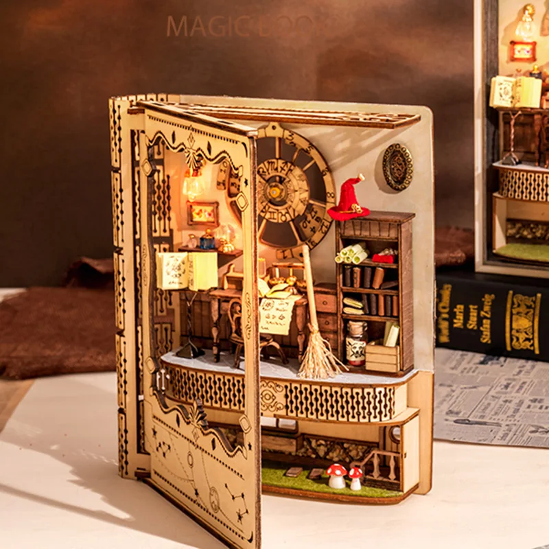 3D DIY  Magic Book Handmade Assembly Creative Doll House Graduate Day - £38.43 GBP