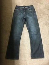 Men&#39;s CJ Black Straight Leg Jeans--Distressed Dark Blue--Size 31/30 - $14.99