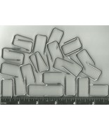 Steel 1/2&quot; x 1&quot; ELECTRIC CABLE STAPLES nm-b 14-2 14-3 12-2 12-3 10-2 Rom... - $16.63