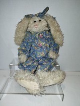 Vintage Boyds Bears Collectibles &quot; Anastasia &quot; Bunny In Floral Blue Outfit - £7.33 GBP