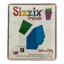 Sizzix Die Wildcard & Envelope Bitty Pocket Originals Scrapbook Die-cut 38-11151 - $22.14