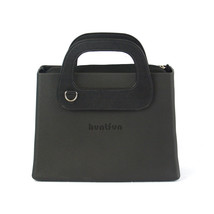 New women handbag shoulder bag Rubber Silicon EVA Square Bag with Oblong D Buckl - £60.79 GBP