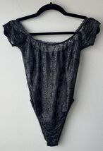 Shimmer Lingerie Victorias Secret Bodysuit Lacey Size S - $16.82