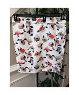 Nine West Straight &amp; Pencil Skirt Women 16 Multi Floral Polyester Lined ... - $33.85 CAD
