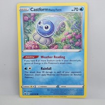 Pokemon Castform Rainy Form Chilling Reign 33/198 Common Basic Water TCG Card - £0.85 GBP