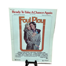  Foul Play Sheet Music Title Song Ready To Take A Chance Again Movie 1978  - £6.25 GBP