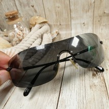 Revo Black Wrap Shield Sunglasses - FOR PARTS - 4028 806/9V Made in Italy - £29.64 GBP