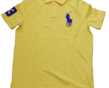 New Polo Ralph Lauren Classic Fit Big Pony Polo Shirt YELLOW - Size SMALL - $44.55