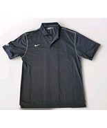 Nike Dri-Fit Polo Shirt Nike Golf Mens Size XL Solid Black Short Sleeve - €13,71 EUR