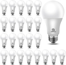 Energetic 24-Pack A19 Led Light Bulb, 60 Watt Equivalent, Daylight, Ul L... - £27.67 GBP