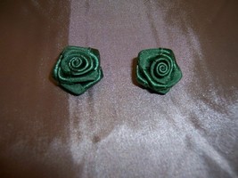 20 Beautiful Offray Ribbon Roses 0.75 Inch Many Colors - £10.02 GBP