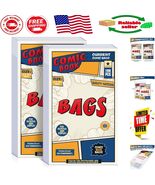 Clear 200 Count Current Size Comic Bags - 7.2 X 10.5 Inch Acid-Free Prot... - $44.74 CAD
