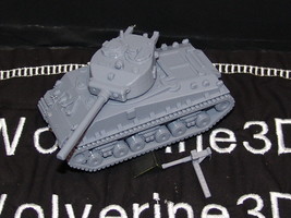 Flames Of War Usa 1/100 M4A3E8 Sherman 76mm Hvss No Mb 15mm Free Shipping - £5.48 GBP