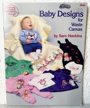 Baby Designs for Waste Canvas Cross Stitch Designs for Garments Leaflet ... - $9.45