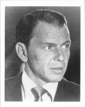 Frank Sinatra early 1960&#39;s portrait in suit and tie looks to side 8x10 photo - £7.47 GBP