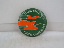 Vintage Canadian Military Pin - Canadian Forces Recruitment - Celluloid Pin  - £11.99 GBP