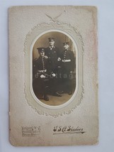 1914 Antique Wwi British Soldier Photograph Royal Marine Drummer Uniforms - £37.59 GBP