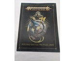 Warhammer Age Of Sigmar Pitched Battle Profiles 2019 Book - $22.27