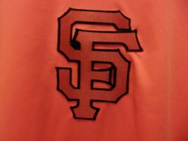 SAN FRANCISCO GIANTS Authentic MLB Player Training Fit Orange Tee Size (... - $13.37