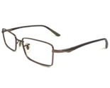Ray-Ban Eyeglasses Frames RB8705 1107 Brown Titanium Rectangular 52-17-140 - $65.36