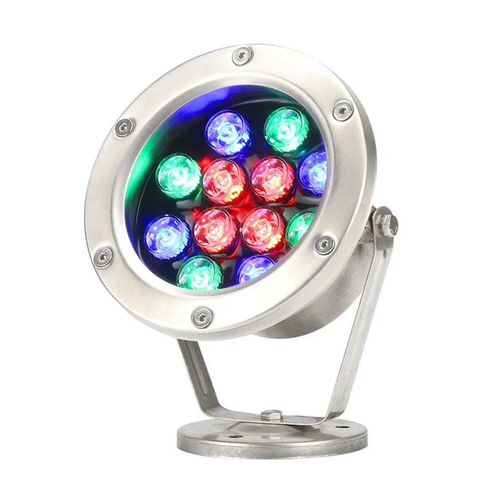 Dive Light Pond Lighting Indoor Water Fountain with Led Lights Underwater Water  - £179.06 GBP