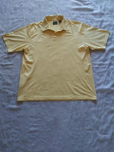 Men's Yellow Ping Golf Shirt Ping Collection UV Protection Size XL - $15.83