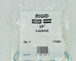 Hubbell Raco 3/4&quot; Rigid Steel Thread Conduit Locknut Fitting 1193B4 Pack... - $32.57