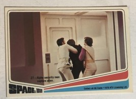 Space 1999 Trading Card 1976 #27 Alpha Security Men - £1.55 GBP