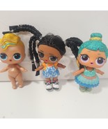 LOL MGA Surprise Doll Glitter Series Lil Lixe Lil Foxy And Aqua Baby Lot... - $163.21 MXN