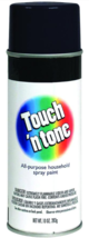 Rust-Oleum® Touch&#39;n Tone® Gloss Black General-Purpose Spray Paint - 10 oz. - $5.93