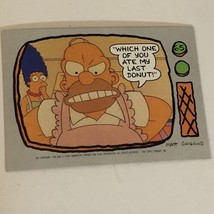 The Simpsons Trading Card 1990 #65 Homer Marge Simpson - $1.97