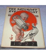 Saturday Evening Post December 31, 1921 Leyendecker Magazine Rockwell - $1,287.28 MXN