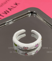 Love strawberry Saturn fashion open ring - £15.82 GBP