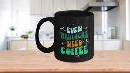 Even Warlocks Need Coffee! Funny Coffee Mug for RPG - £13.54 GBP