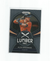 Alex Bregman (Houston) 2022 Panini Prizm Lumber Inc. Insert Card #LI-10 - £3.95 GBP