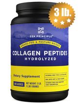 Grass-Fed Collagen Peptides Hydrolyzed 3 lb - $27.95