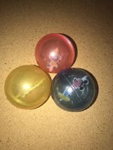 The Walt Disney Complain Vintage Bath Toys 3 Rattle Balls Mickey Donald ... - $27.23