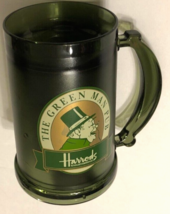 Green Man Pub Harrod&#39;s Knightsbridge Vintage London Store Plastic Frosty Mug - £4.52 GBP